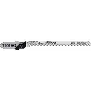 Пилки для лобзика Bosch 83мм 5шт T101AO Clean for Wood (2.608.630.031)