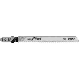 Пилки для лобзика Bosch 100мм 25шт T101BR Clean for Wood (2.608.633.623)