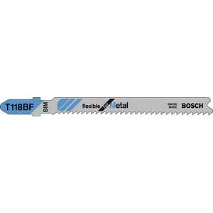 Пилки для лобзика Bosch 92мм 100шт T118BF Flexible for Metal (2.608.634.586)
