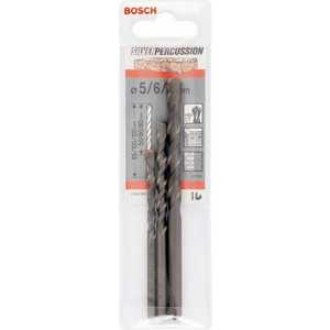 Набор сверл по бетону Bosch 5.0-8.0мм 3шт Silver Percussion (2.608.597.709)
