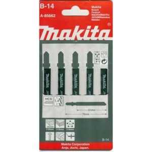 Пилки для лобзика Makita 76мм 5шт (A-85662)