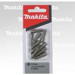 Бит Makita PH2 х25мм 10шт (P-06052)