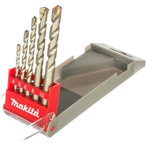 Набор сверл по бетону Makita 4.0-10.0мм 5шт (D-05175)