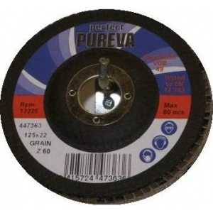 Круг лепестковый торцевой PUREVA 115х22.2мм К60 (447263)