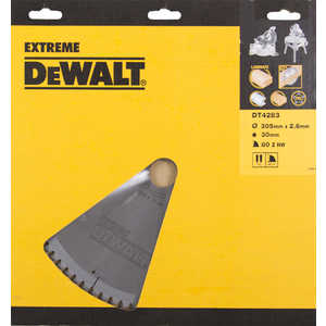 Диск пильный DeWALT 305х30мм 80зубьев Extreme (DT 4283)