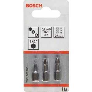 Набор бит Bosch х25мм 3шт (2.607.001.752)