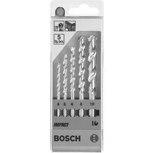 Набор сверл по бетону Bosch 4.0-10.0мм 5шт Impact (1.609.200.228)