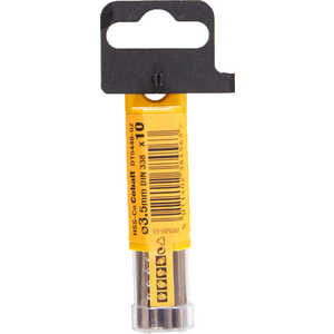Сверло по металлу DeWALT 3.5х39х70мм 10шт HSS-CO Extreme (DT 5448)
