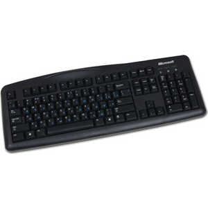Microsoft Wired Keyboard 200 Black USB (6JH-00019)