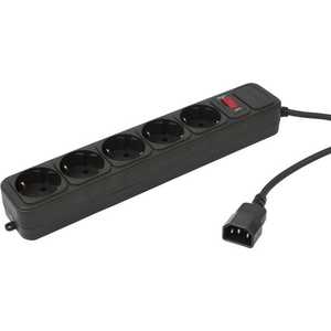 Сетевой фильтр PC PET AP01006-5-B 5м. 5 розеток, чёрный