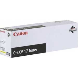 все цены на Canon C-EXV17 yellow (0259B002) онлайн