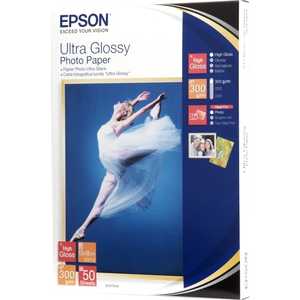 Фотобумага Epson Ultra Glossy A6 50 листов (C13S041943)