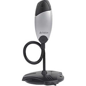 Веб-камера A4Tech PK-636K с микрофоном silver-black