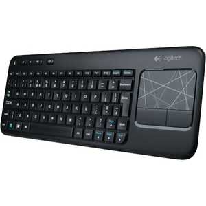 Клавиатура Logitech Wireless Touch Keyboard K400 Black USB (920-003130)