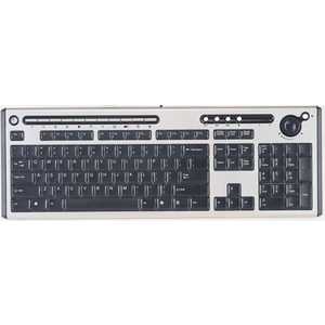 Клавиатура Chicony KB-0420-SB Silver-Black PS/2
