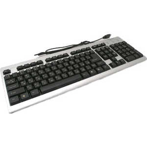 Клавиатура Gembird KB-8300M-SB-R ps/2 silver-black