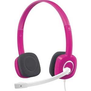 Logitech Stereo Headset H150 Fuchsia Pink (981-000369)