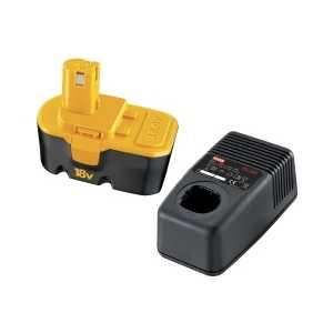 Зарядное устройство Ryobi BCP1817M с аккумулятором 18В 1.7Ач NiCd One+ (2000041)