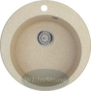 Кухонная мойка Whinstone Арго 1B A04 черный металлик