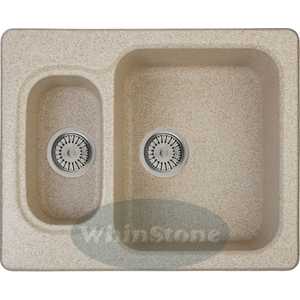 Кухонная мойка Whinstone Гарда 1 1/2B С01 белый