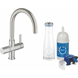 Смеситель для кухни Grohe Blue суперсталь (33249DC0)