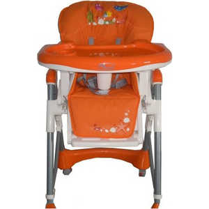 Стульчик для кормления Bebe Planete "Ocean" (оранжевый) LBH-016B