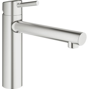 Смеситель для кухни Grohe Concetto с поворотным изливом суперсталь (31128DC1)
