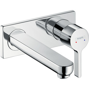 Смеситель для раковины Hansgrohe Metris S настенный для 13622180 (31163000)