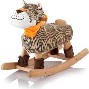 Jolly Ride Качалка меховая "Тигр Tim" (brown) JR 524
