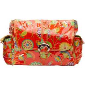 Сумка для мамы Kalencom Laminated buckle bag (gypsy rose orange)