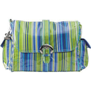 Сумка для мамы Kalencom Buckle bag jazz (stripes cobalt)