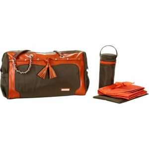 Сумка для мамы Kalencom Pippen bag sponge (chocolate/rust)