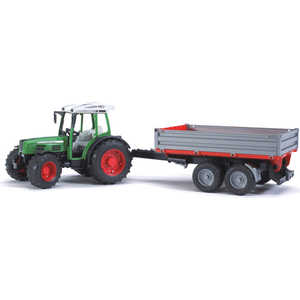 Трактор Bruder Fendt 209 S с прицепом 02-104
