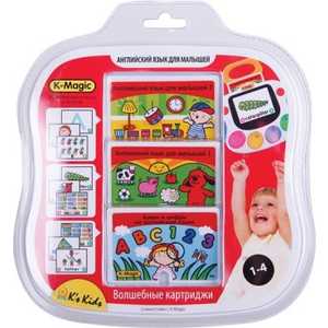 K'S Kids Набор картриджей K-Magic "Английский язык для малышей" KA565