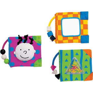 K'S Kids Набор мягких книжек для изучения форм (3 шт) KI13005Rus