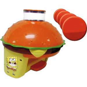 Дискострел IMC Toys SpongeBob с 10 дисками 1106915