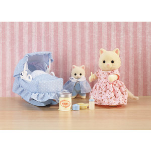 Sylvanian Families Набор "Мама Элла с малышом Джастином и колыбелькой" 2234