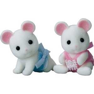 Sylvanian Families Набор "Белые Мышата-двойняшки" 3221