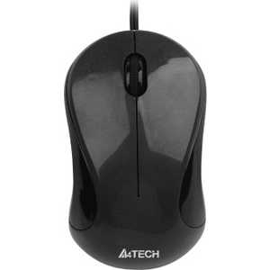 Мышь A4Tech N-321-1 Dark Gray (Glossy Gray)