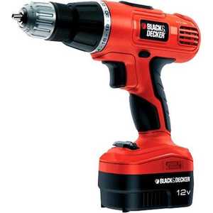 Аккумуляторная дрель-шуруповерт Black-Decker EPC128BK