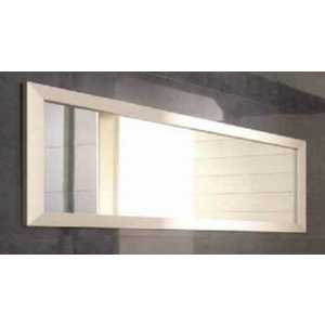 Зеркало Noken Gamma decor nk logic в раме 89x46x4 5 см алюминий белое (100047573)