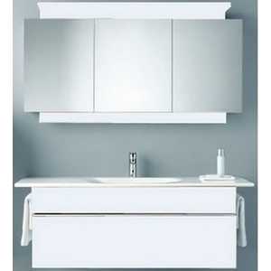 Комплект мебели Burgbad Burg setup 70 раковина 71x48 5 см фасад белый атлас (SEBI 070 F0391 K0045 C0001)