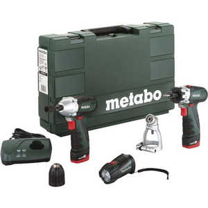Набор аккумуляторного инструмента Metabo PowerCombo maX 12 + PowerImpact + фонарь LED12 (685018000)