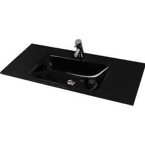 Раковина мебельная Акватон murano 105 12 1045x453 float black (1AX111WBXX000)