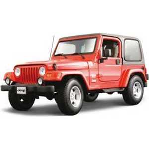 Автомобиль Bburago 1:18 Gold Jeep Wrangler Sahara 18-12014