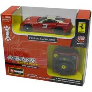 Автомобиль Bburago 1:36 Ferrari дистанционное управление, со звуком 18-31206