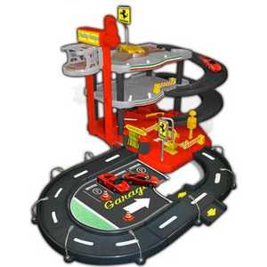 Bburago Парковочный гараж + 2 а/м 1:43 Ferrari 18-31204