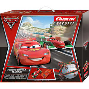 Автотрек Carrera Disney Тачки 2 Гонки Порто Корса Go!!! 62238
