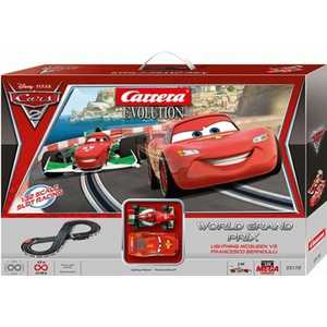 Автотрек Carrera Disney Тачки 2 мировой гран-при evolution 25179