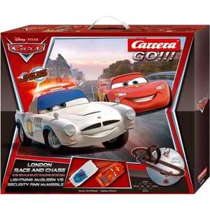 Автотрек Carrera Disney Тачки 2 Лондонские гонки Go!!! 62277